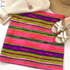 Vibrant Premise Pencil Skirt